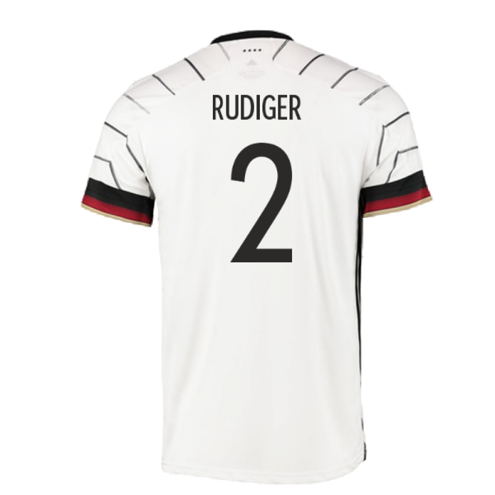 Germany 2020-21 Home Shirt ((Mint) S) (RUDIGER 2)