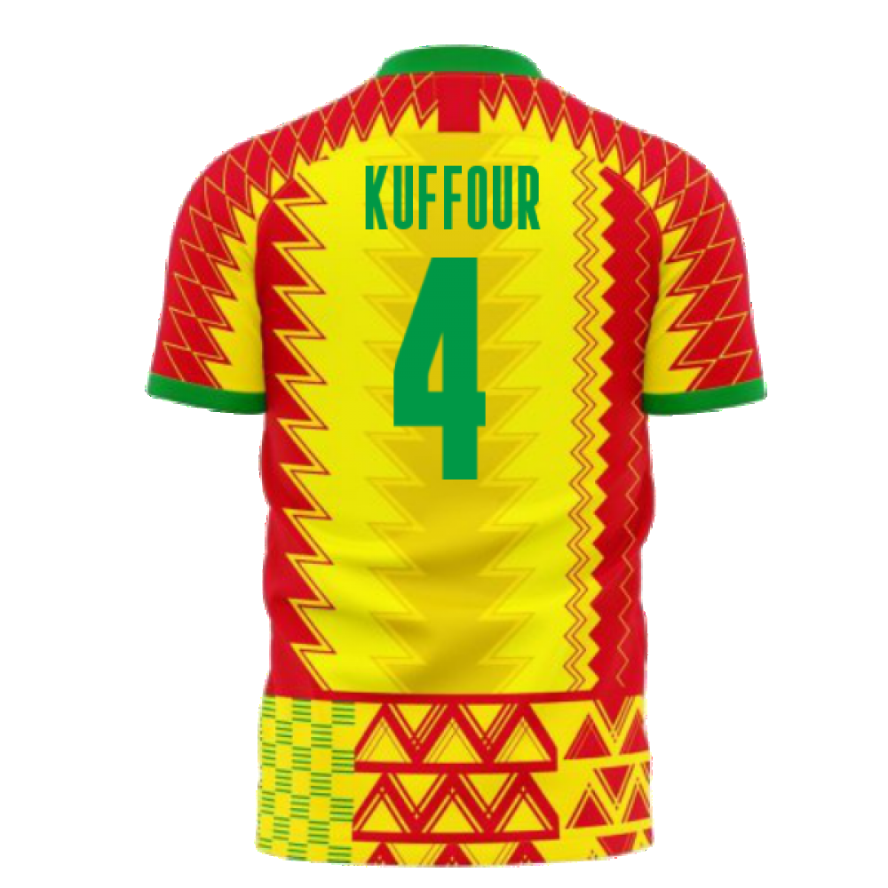 Ghana 2022-2023 Home Concept Football Kit (Fans Culture) (KUFFOUR 4)