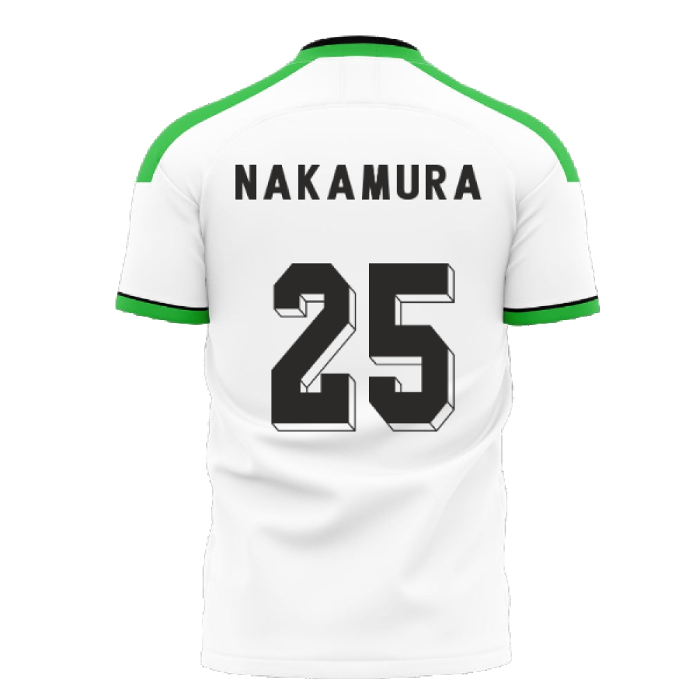 Glasgow Greens 2006 Style Home Concept Shirt (Libero) (Nakamura 25)