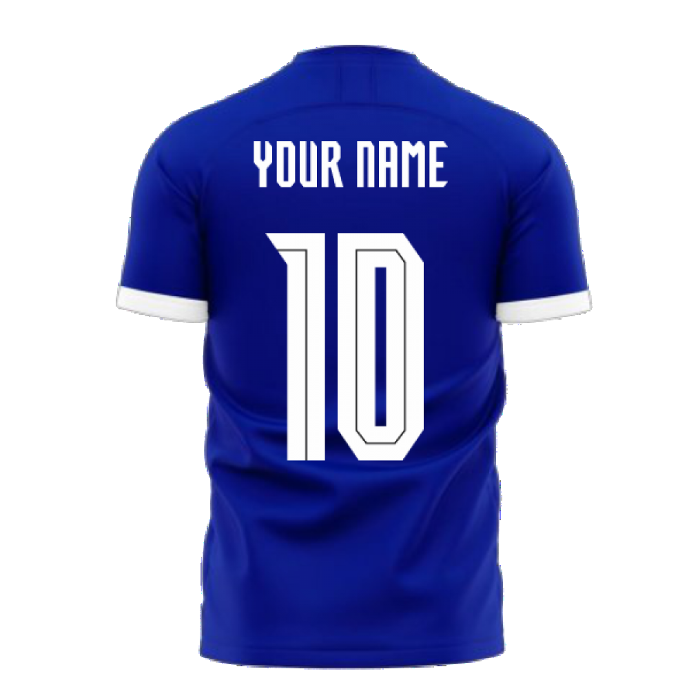 Greece 2024-2025 Away Concept Football Kit (Libero) (Your Name)