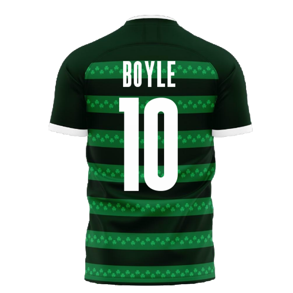 Hibernian 2021-2022 Third Concept Football Kit (Libero) (BOYLE 10)