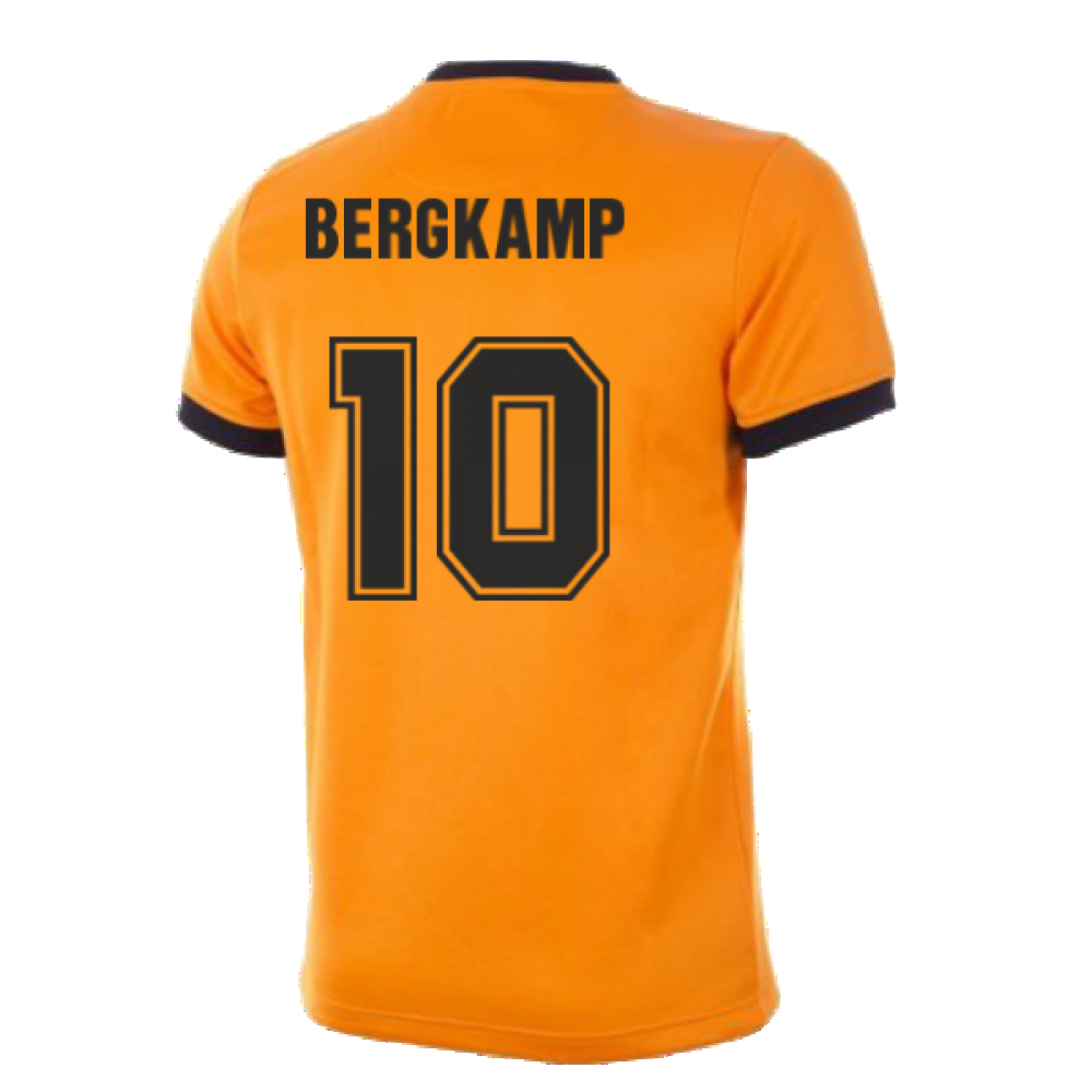 Holland World Cup 1978 Retro Football Shirt (BERGKAMP 10)