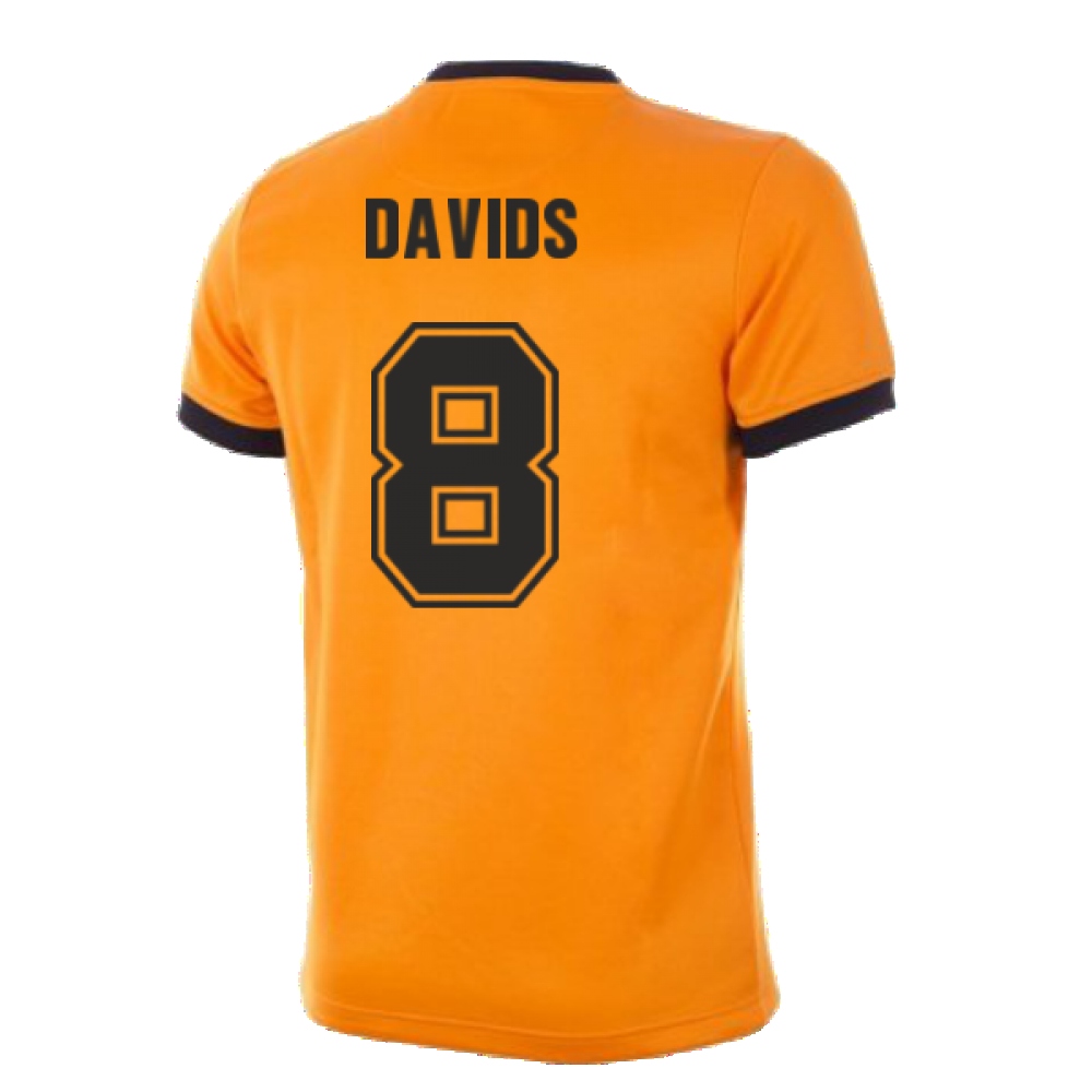 Holland World Cup 1978 Retro Football Shirt (DAVIDS 8)