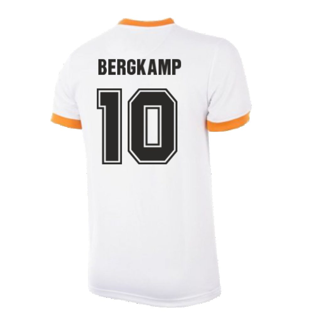 Holland World Cup Away 1978 Retro Football Shirt (BERGKAMP 10)