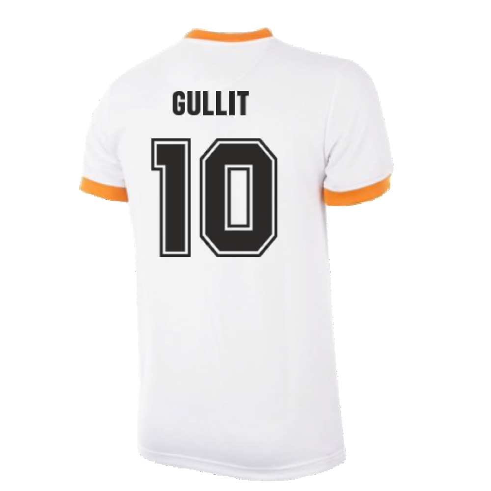 Holland World Cup Away 1978 Retro Football Shirt (GULLIT 10)