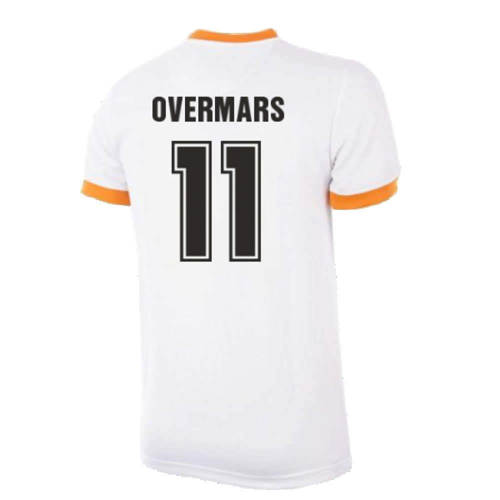 Holland World Cup Away 1978 Retro Football Shirt (OVERMARS 11)