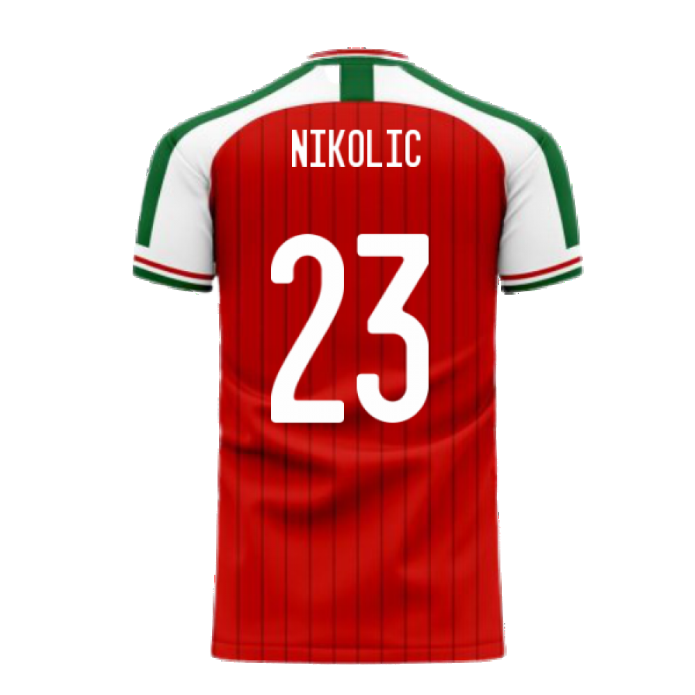 Hungary 2024-2025 Home Concept Football Kit (Libero) (NIKOLIC 23)