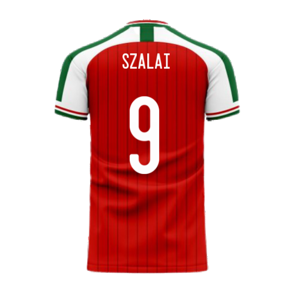 Hungary 2024-2025 Home Concept Football Kit (Libero) (SZALAI 9)