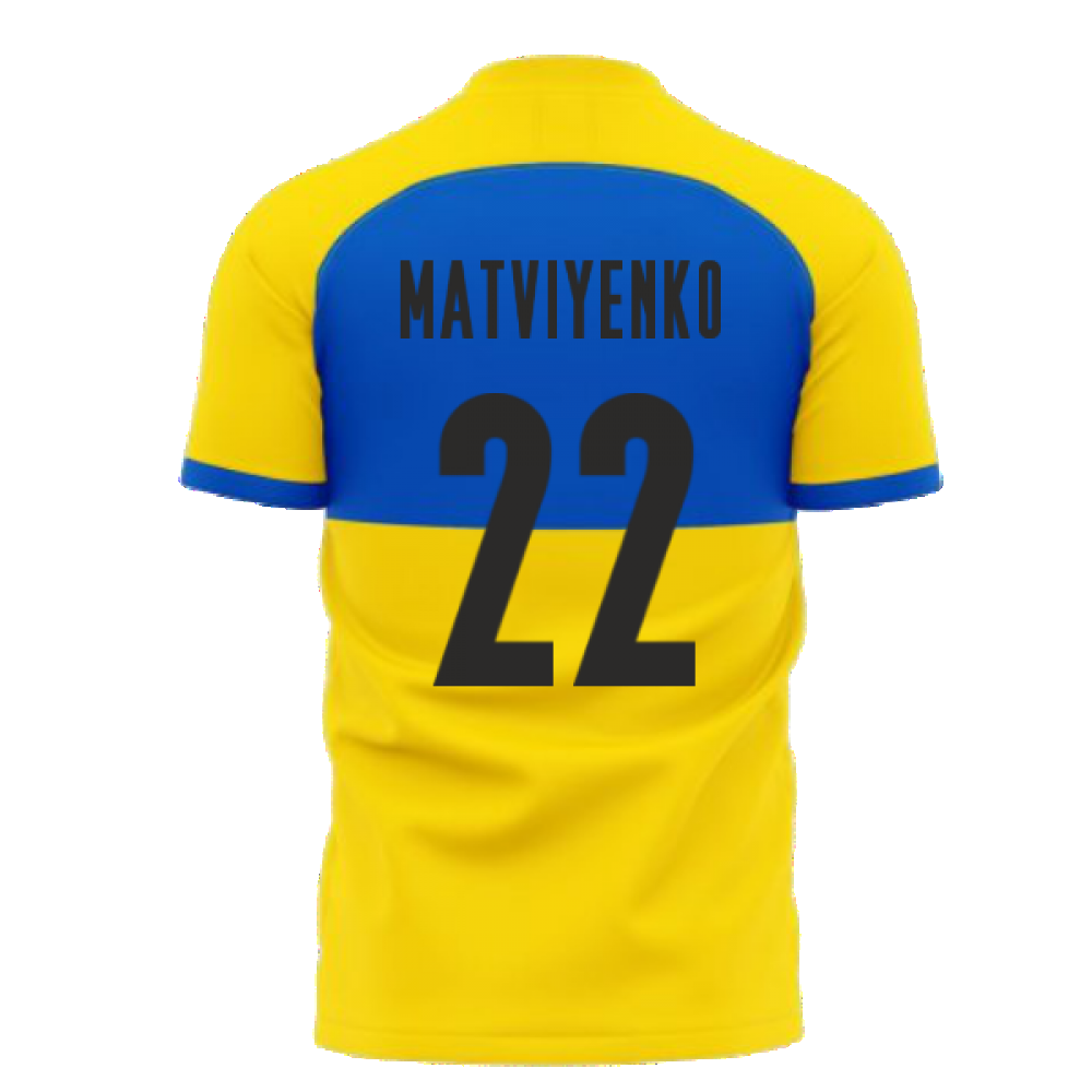 I Stand With Ukraine Concept Football Kit (Libero) (MATVIYENKO 22)