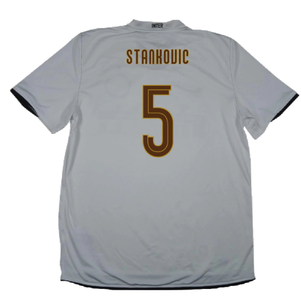 Inter Milan 2008-09 Away Shirt (XXL) (Fair) (Stankovic 5)