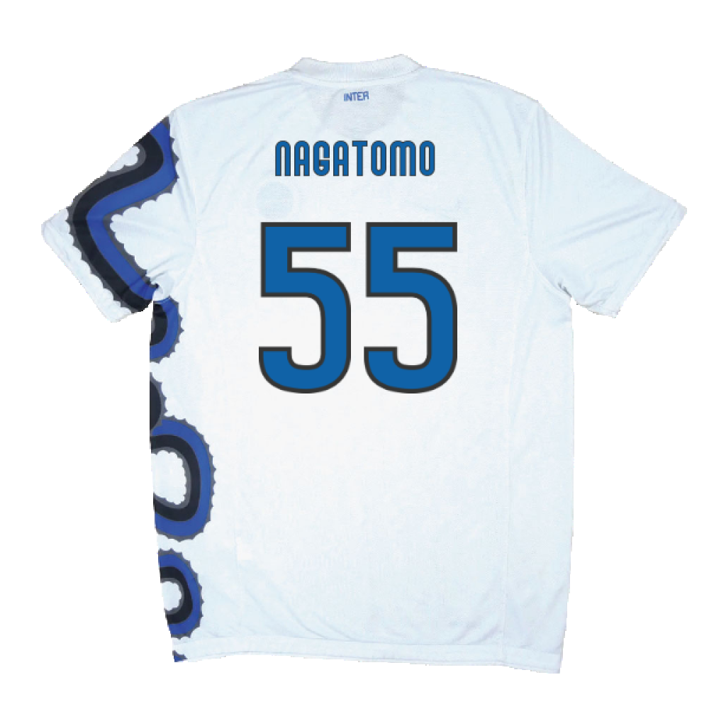 Inter Milan 2010-11 Away Shirt (Very Good) (Nagatomo 55)