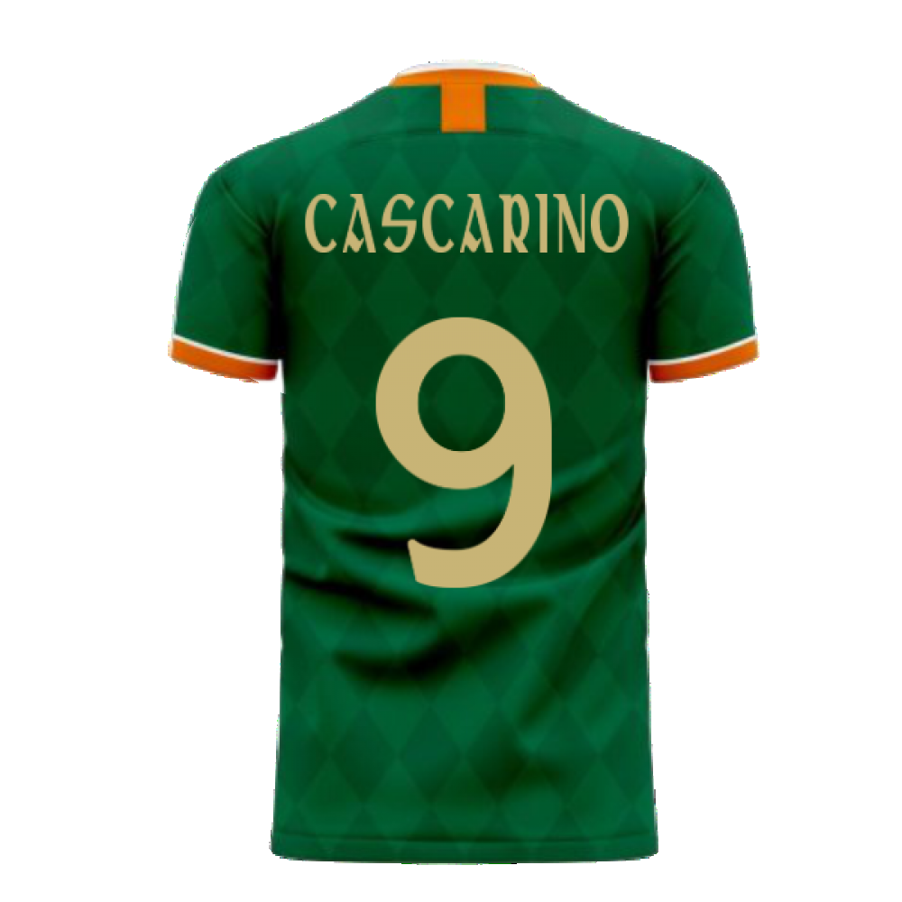 Ireland 2024-2025 Classic Concept Football Kit (Libero) (CASCARINO 9)