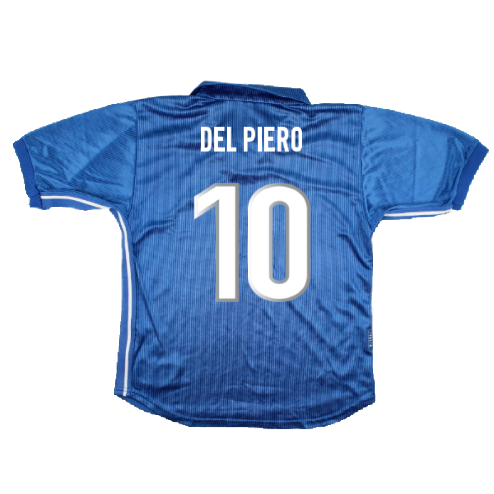 Italy 1998-99 Home Shirt (XL Boys) (Very Good) (Del Piero 10)