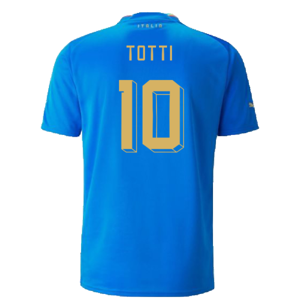 Italy 2022-23 Home Shirt (2XL) (Very Good) (TOTTI 10)