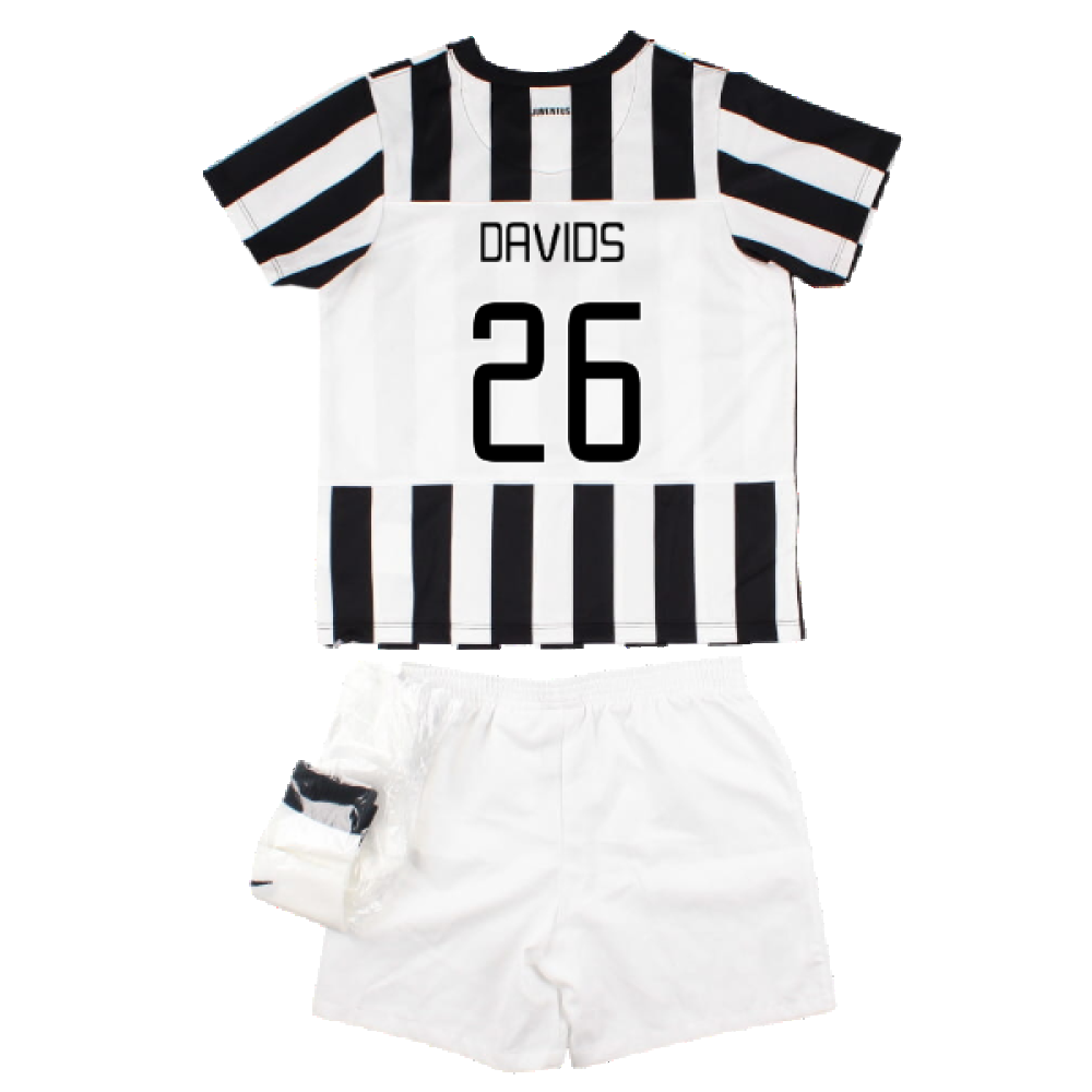 Juventus 2014-15 Home Infant Kit (LB) (Excellent) (Davids 26)