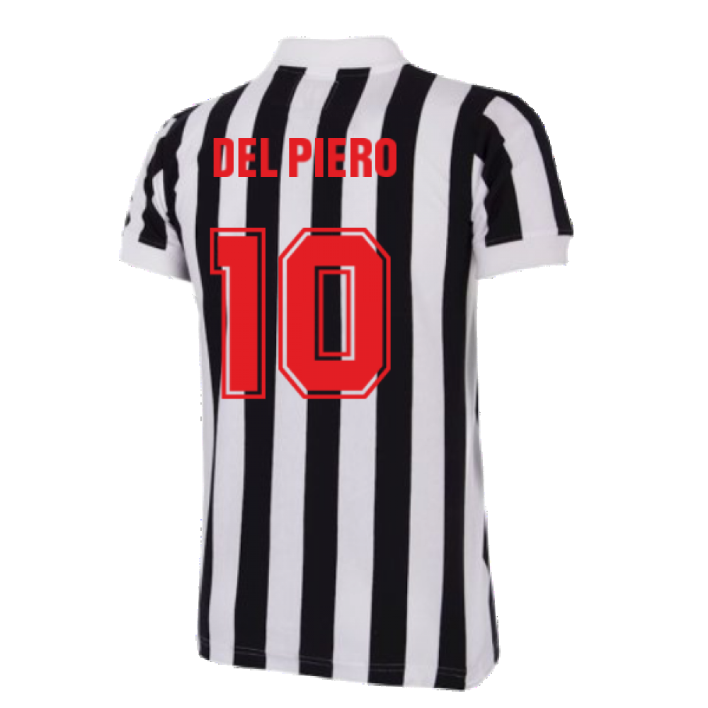 Juventus FC 1984 - 85 Retro Football Shirt (DEL PIERO 10)