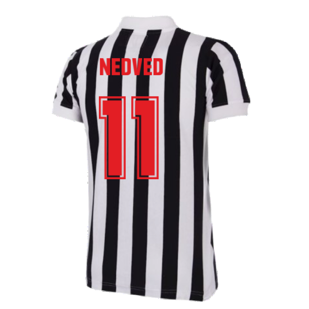 Juventus FC 1984 - 85 Retro Football Shirt (NEDVED 11)