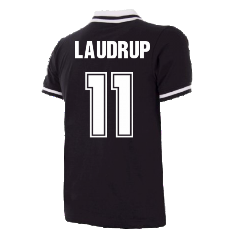 Juventus FC 1986 - 87 Away Retro Football Shirt (Laudrup 11)