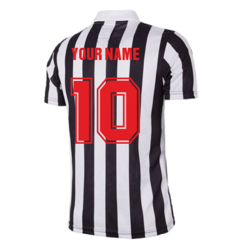 Juventus FC 1992 - 93 Coppa UEFA Retro Football Shirt (Your Name)