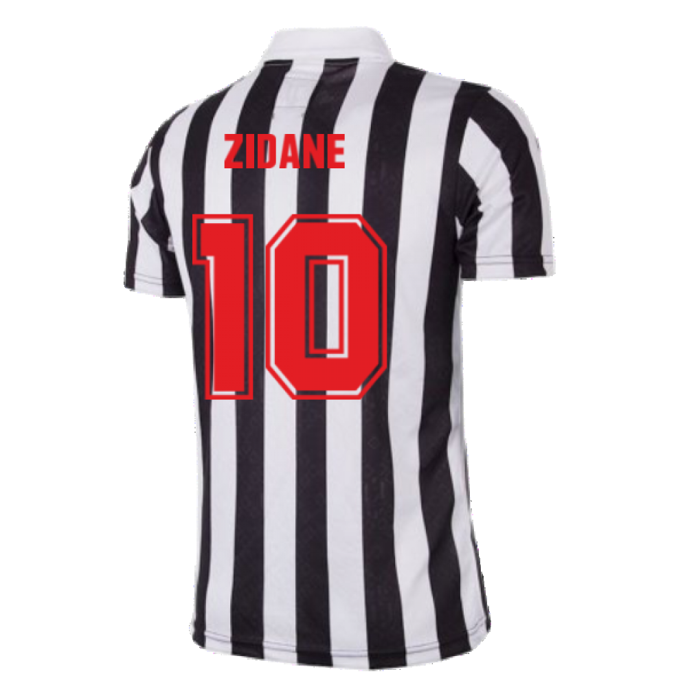 Juventus FC 1992 - 93 Coppa UEFA Retro Football Shirt (ZIDANE 10)