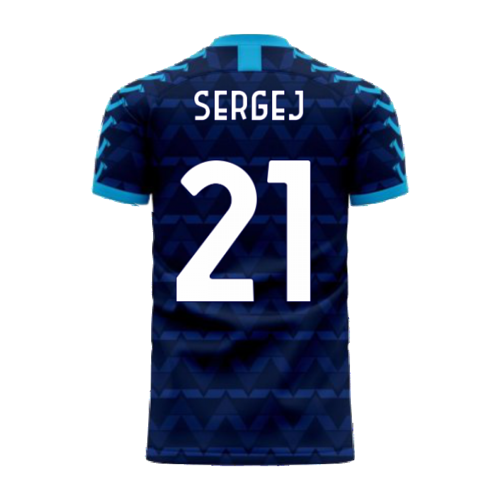  Lazio 2024-2025 Away Concept Football Kit (Viper) (SERGEJ 21) - Womens