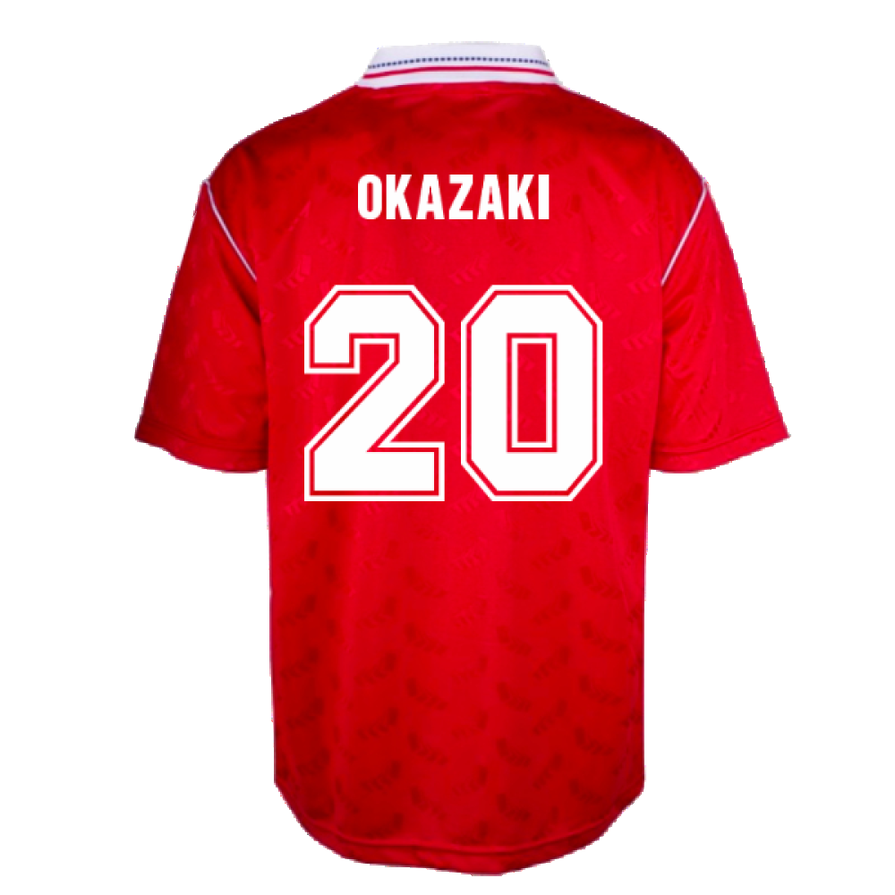 Leicester City 1990 Bukta Third Retro Shirt (OKAZAKI 20)