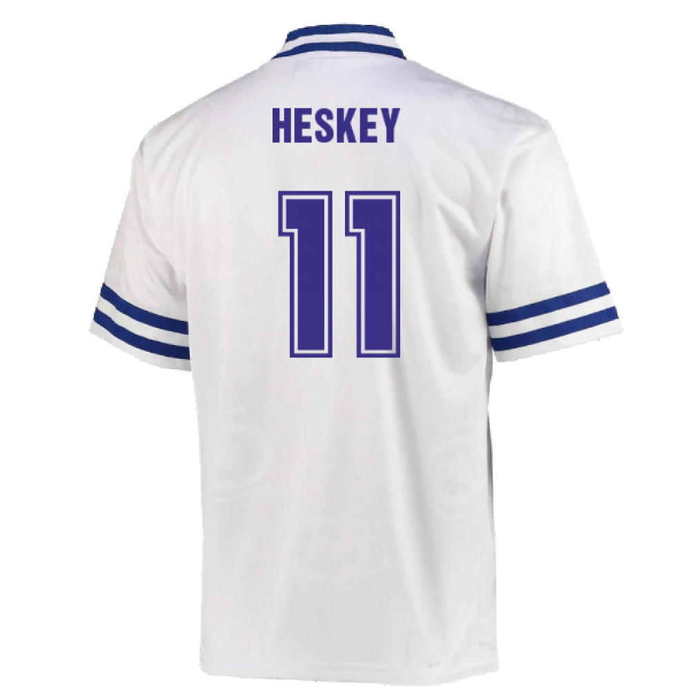 Leicester City 1997 Away Retro Shirt (HESKEY 11)