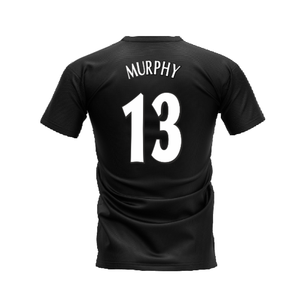 Liverpool 2000-2001 Retro Shirt T-shirt (Black) (Murphy 13)