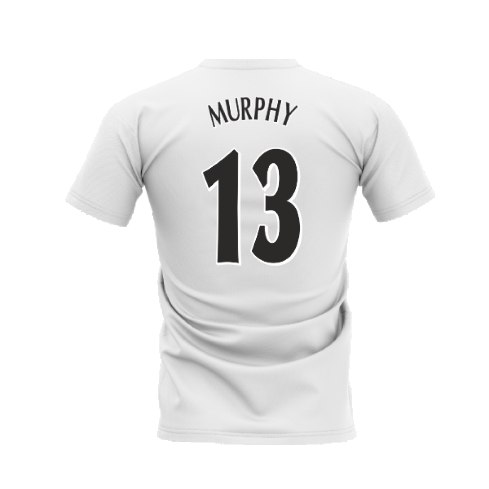 Liverpool 2000-2001 Retro Shirt T-shirt - Text (White) (Murphy 13)