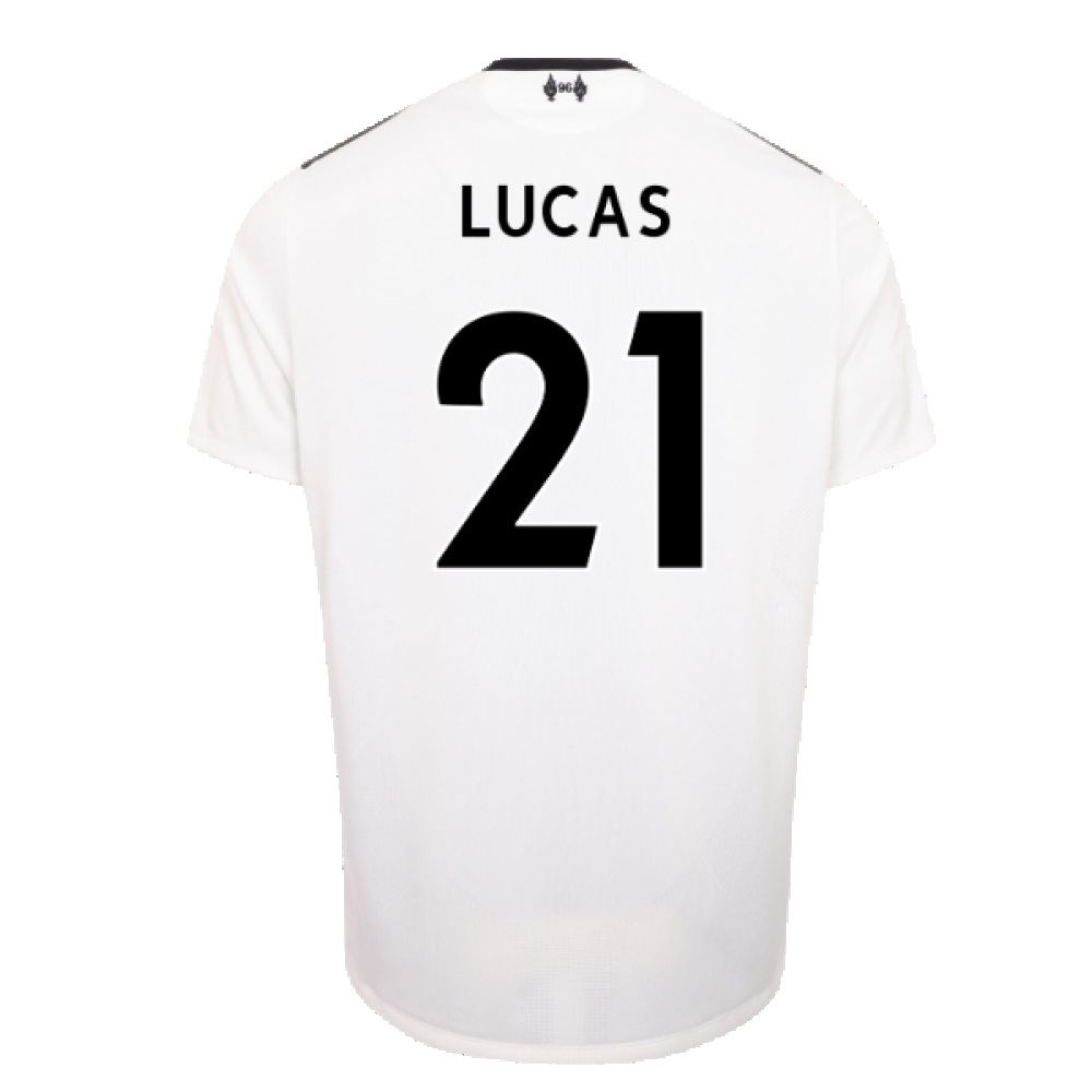 Liverpool 2017-18 Away Shirt (XXL) (Very Good) (Lucas 21)