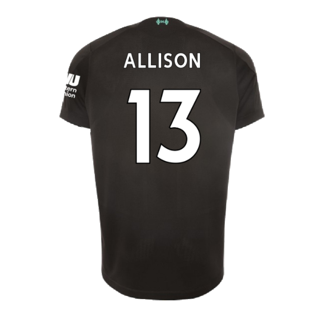 Liverpool 2019-20 Third Shirt (S) (Excellent) (Allison 13)