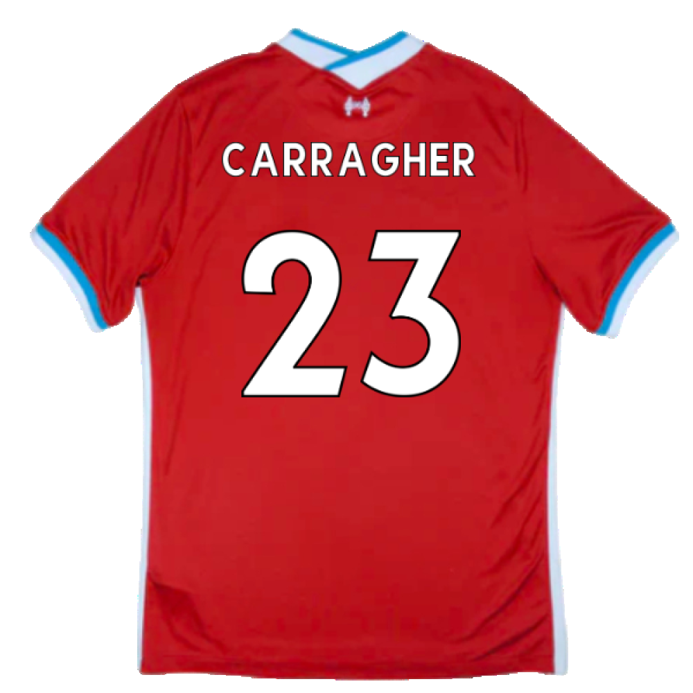 Liverpool 2020-21 Home Shirt (S) (Mint) (CARRAGHER 23)