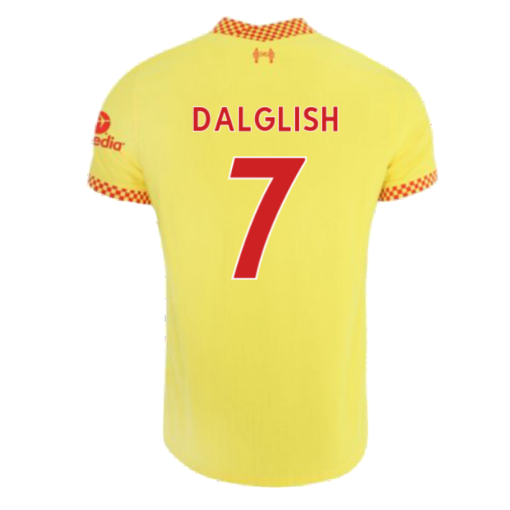 Liverpool 2021-2022 3rd Shirt (Kids) (DALGLISH 7)