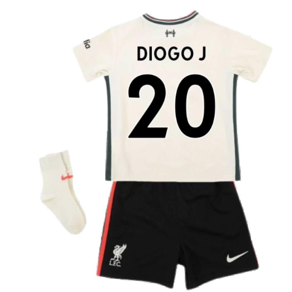 Liverpool 2021-2022 Away Baby Kit (DIOGO J. 20)