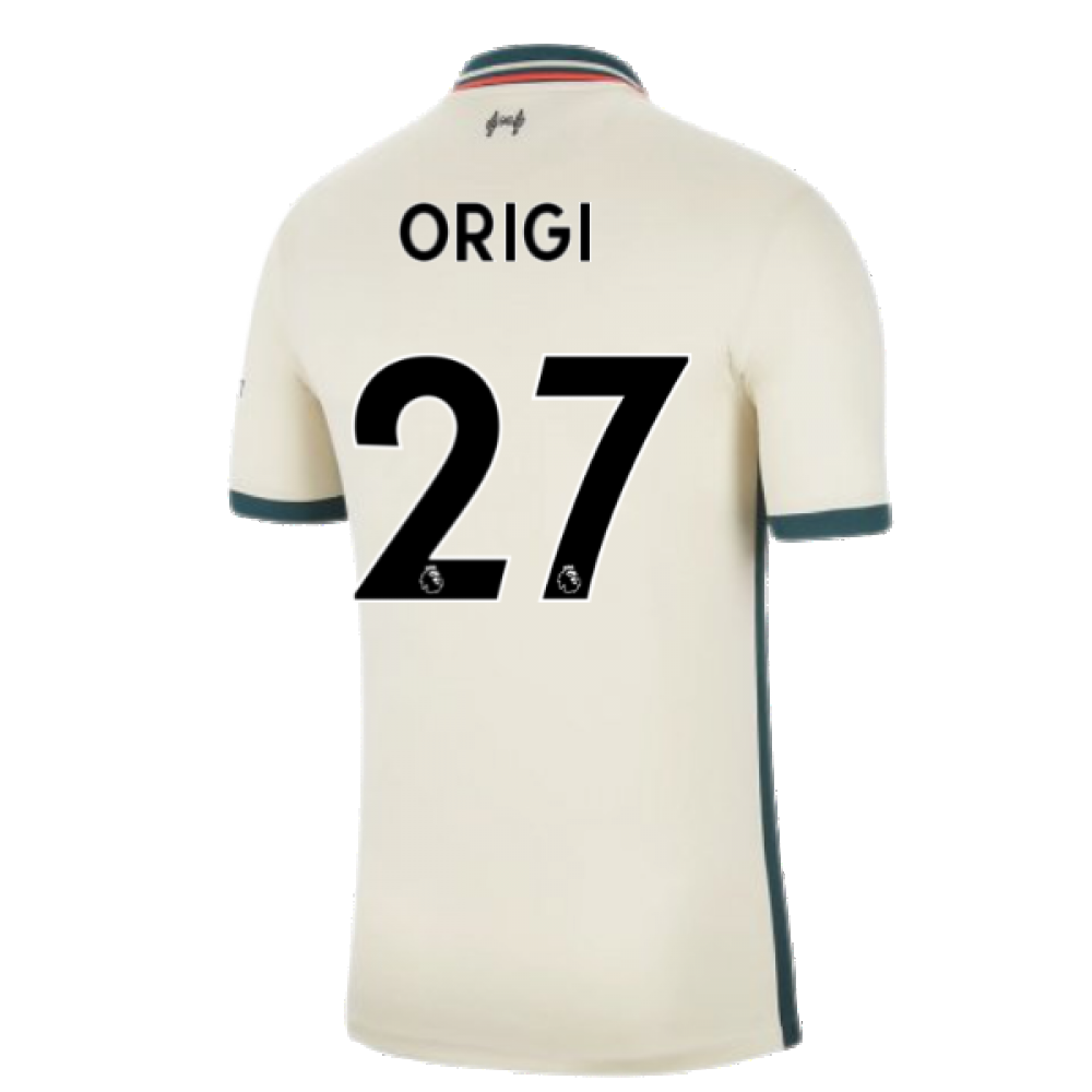 Liverpool 2021-2022 Away Shirt (Kids) (ORIGI 27)