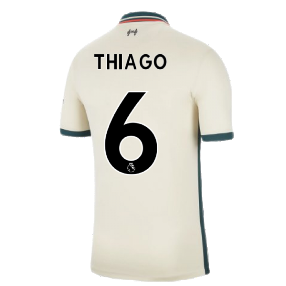 Liverpool 2021-2022 Away Shirt (Kids) (THIAGO 6)