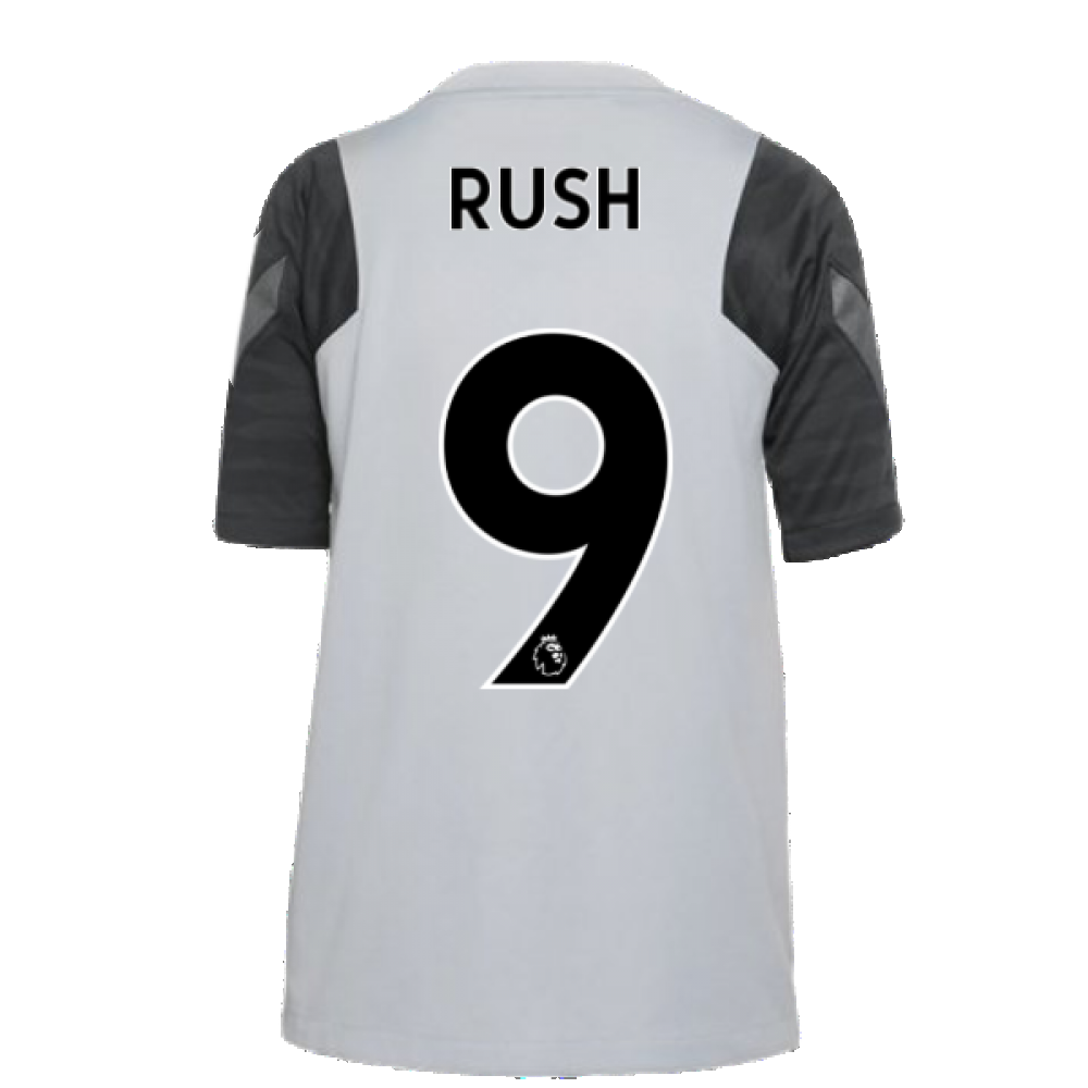 Liverpool 2021-2022 CL Training Shirt (Wolf Grey) - Kids (RUSH 9)