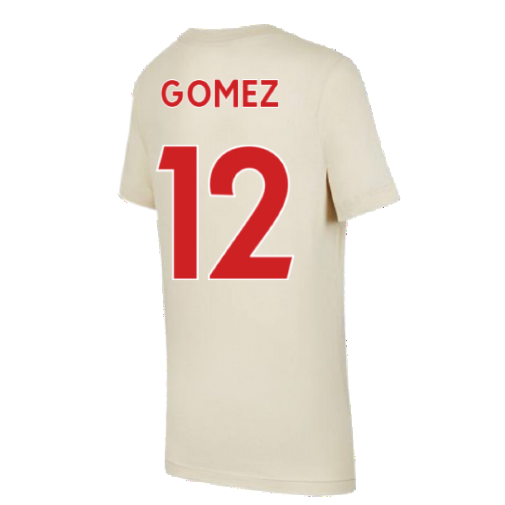 Liverpool 2021-2022 Evergreen Crest Tee (Fossil) - Kids (GOMEZ 12)