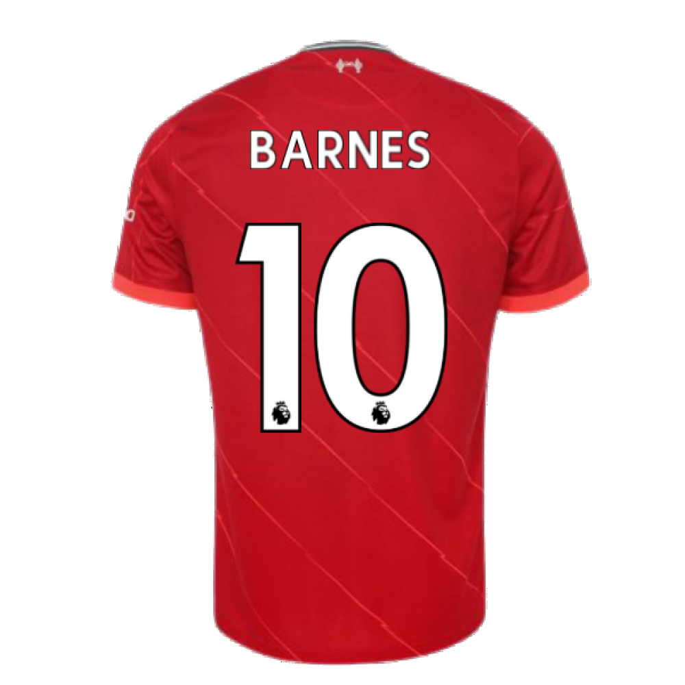 Liverpool 2021-2022 Home Shirt (Kids) (BARNES 10)