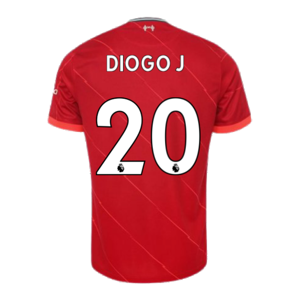 Liverpool 2021-2022 Home Shirt (Kids) (DIOGO J. 20)