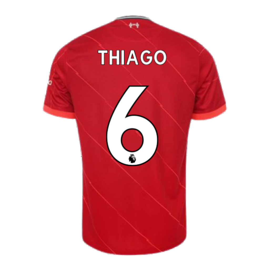 Liverpool 2021-2022 Home Shirt (Kids) (THIAGO 6)