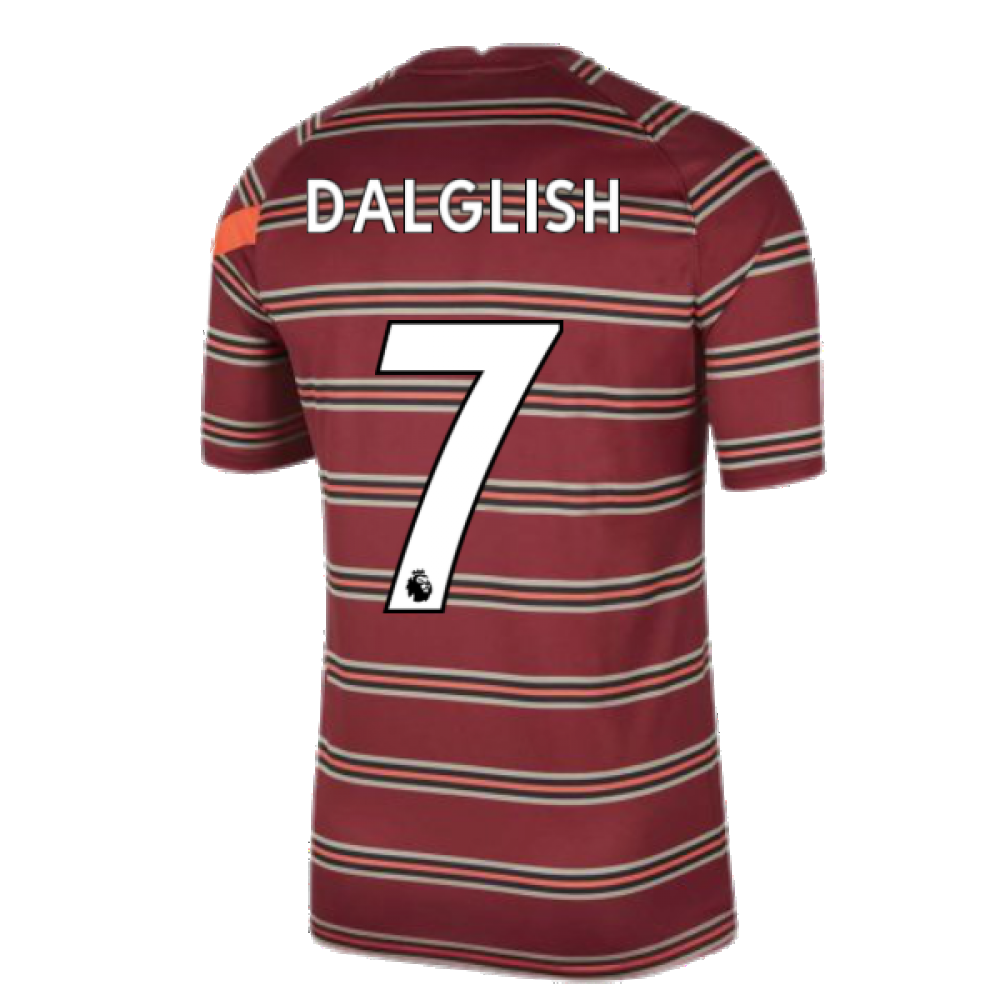 Liverpool 2021-2022 Pre-Match Training Shirt (Red) - Kids (DALGLISH 7)