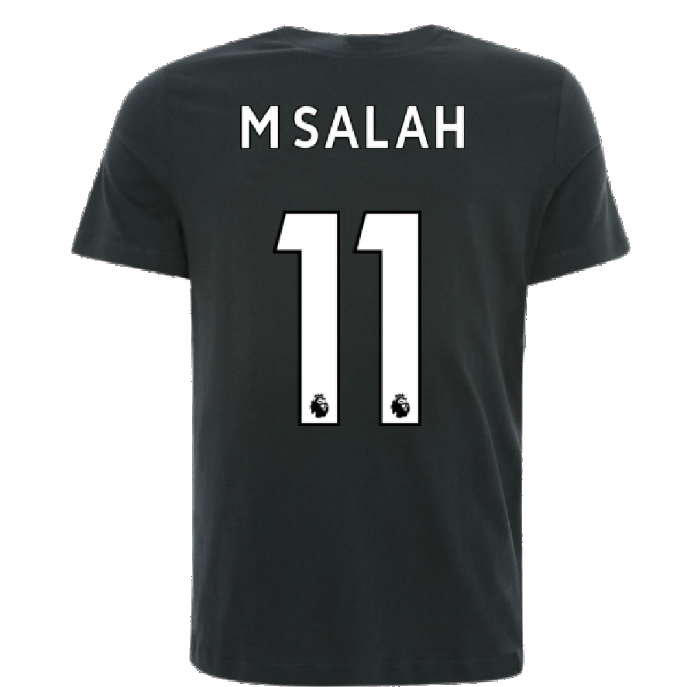 Liverpool 2021-2022 Swoosh Club Tee (Seaweed) (M.SALAH 11)