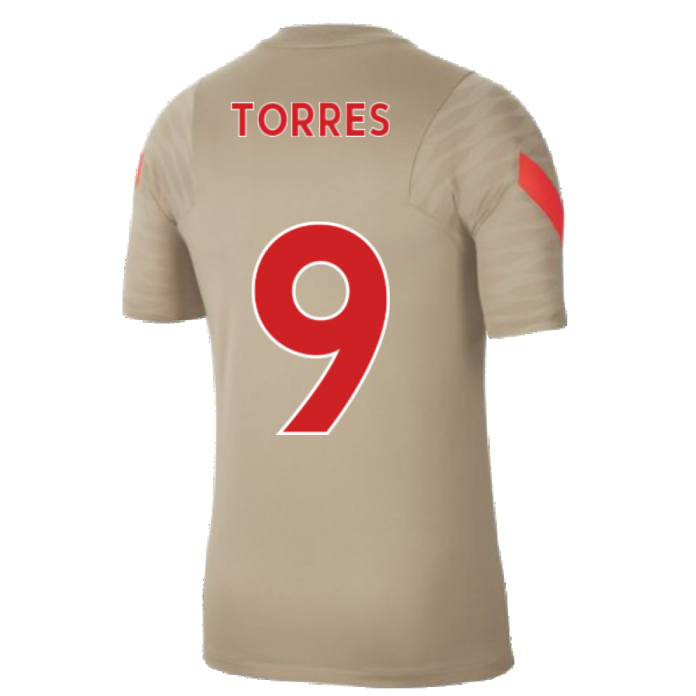 Liverpool 2021-2022 Training Shirt (Mystic Stone) (TORRES 9)