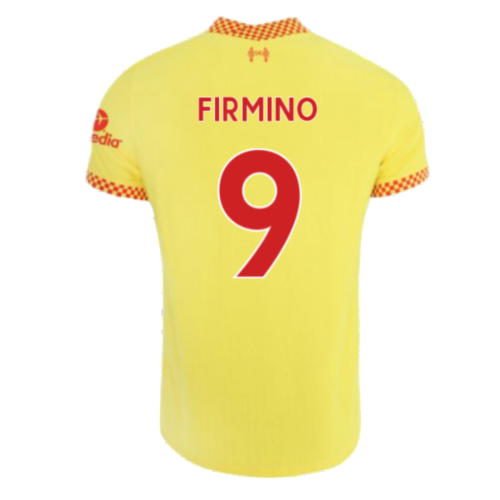 Liverpool 2021-2022 Vapor 3rd Shirt (FIRMINO 9)