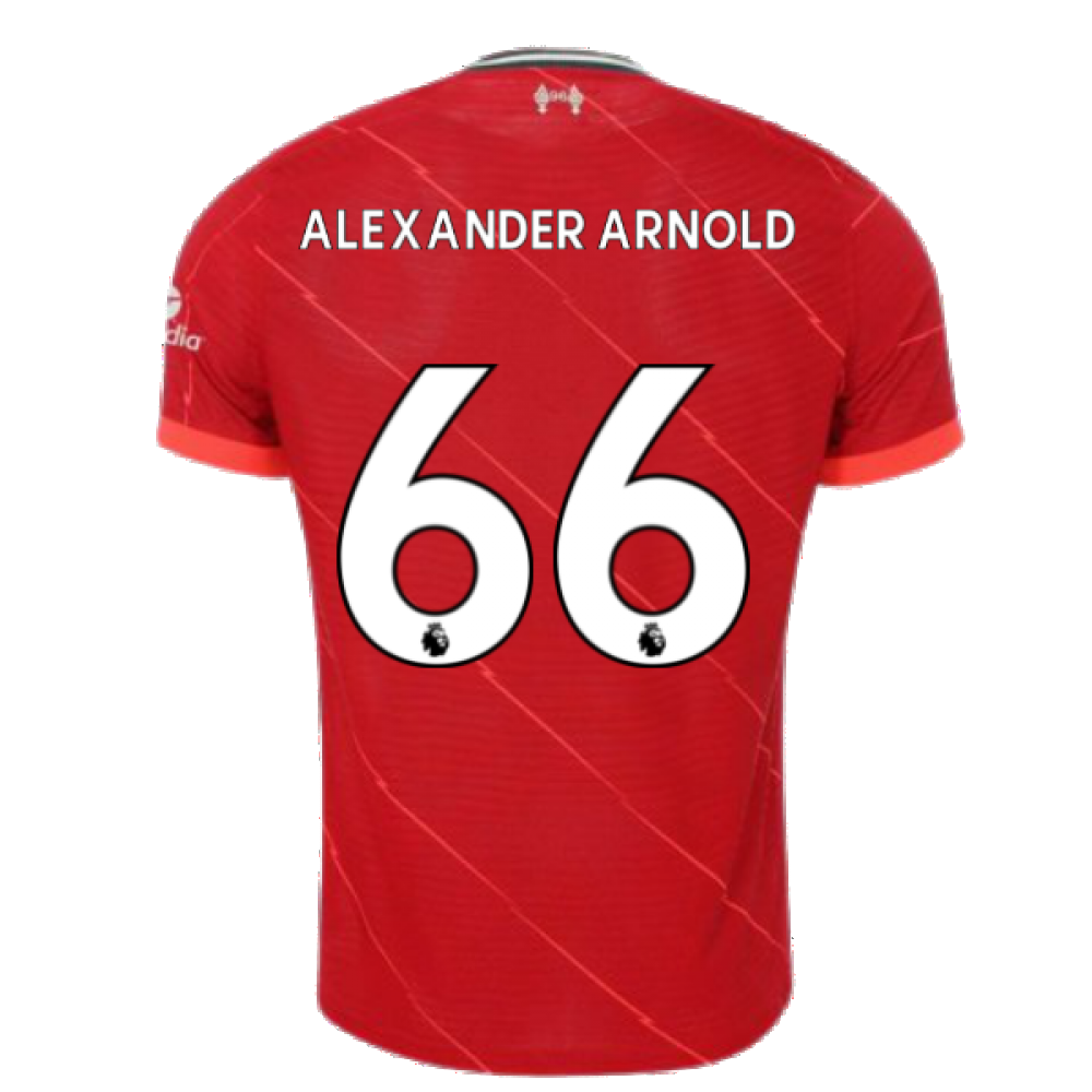 Liverpool 2021-2022 Vapor Home Shirt (ALEXANDER ARNOLD 66)