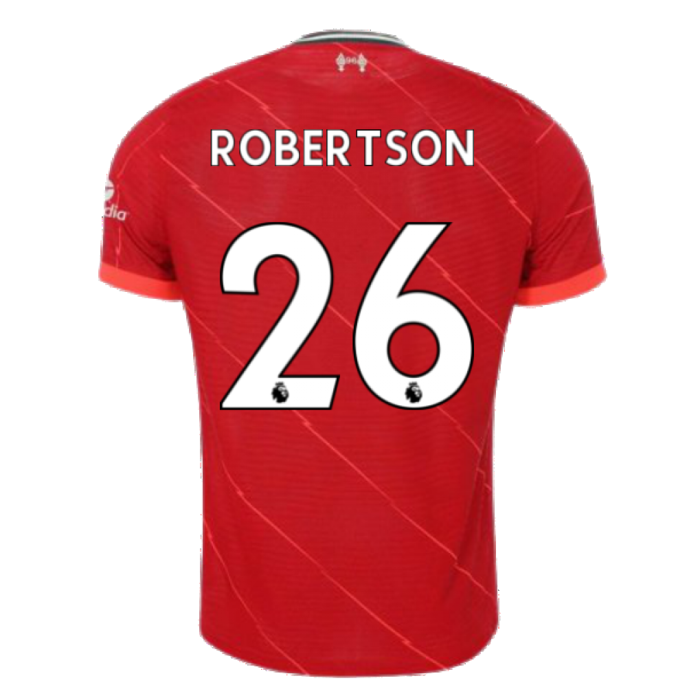 Liverpool 2021-2022 Vapor Home Shirt (ROBERTSON 26)