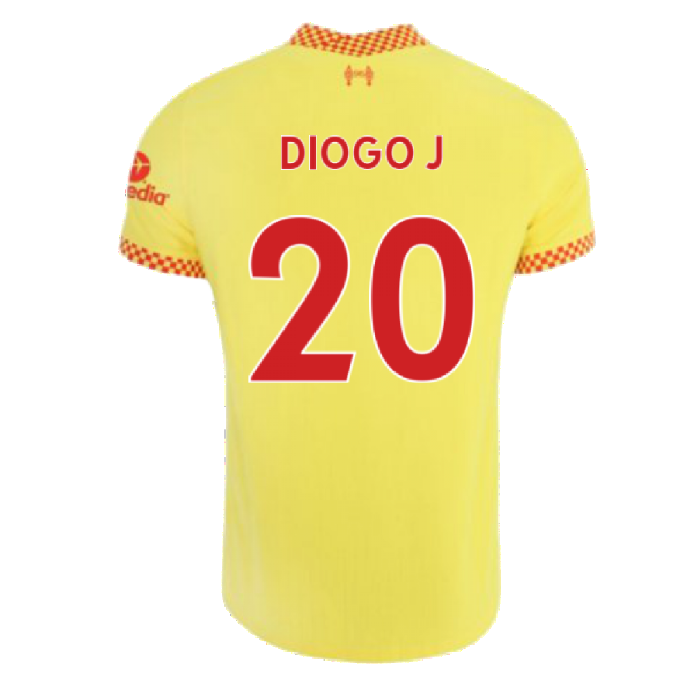 Liverpool 2021-2022 Womens 3rd Shirt (DIOGO J. 20)