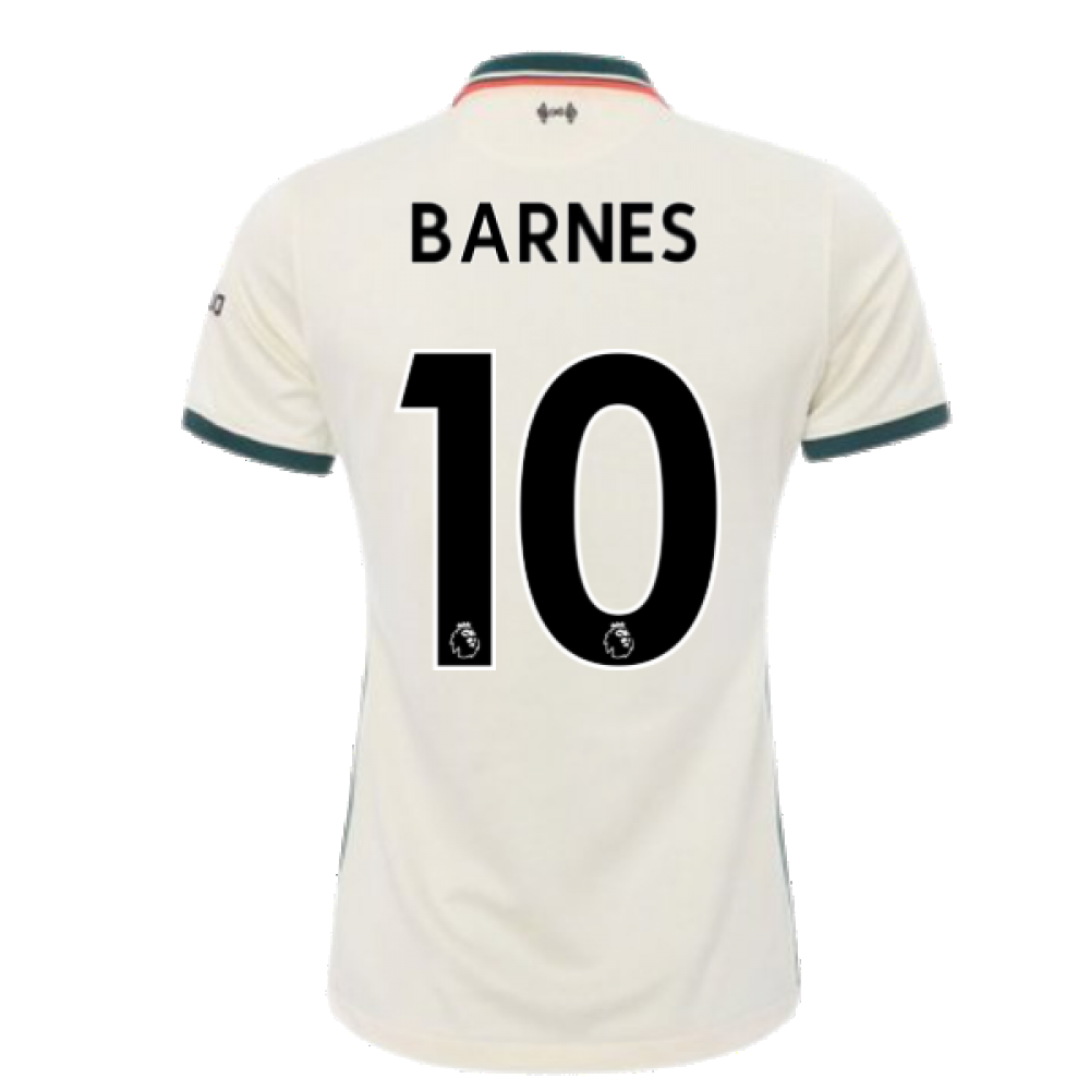 Liverpool 2021-2022 Womens Away Shirt (BARNES 10)