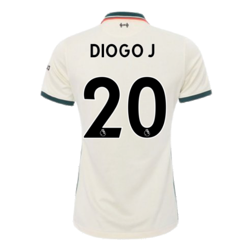 Liverpool 2021-2022 Womens Away Shirt (DIOGO J. 20)